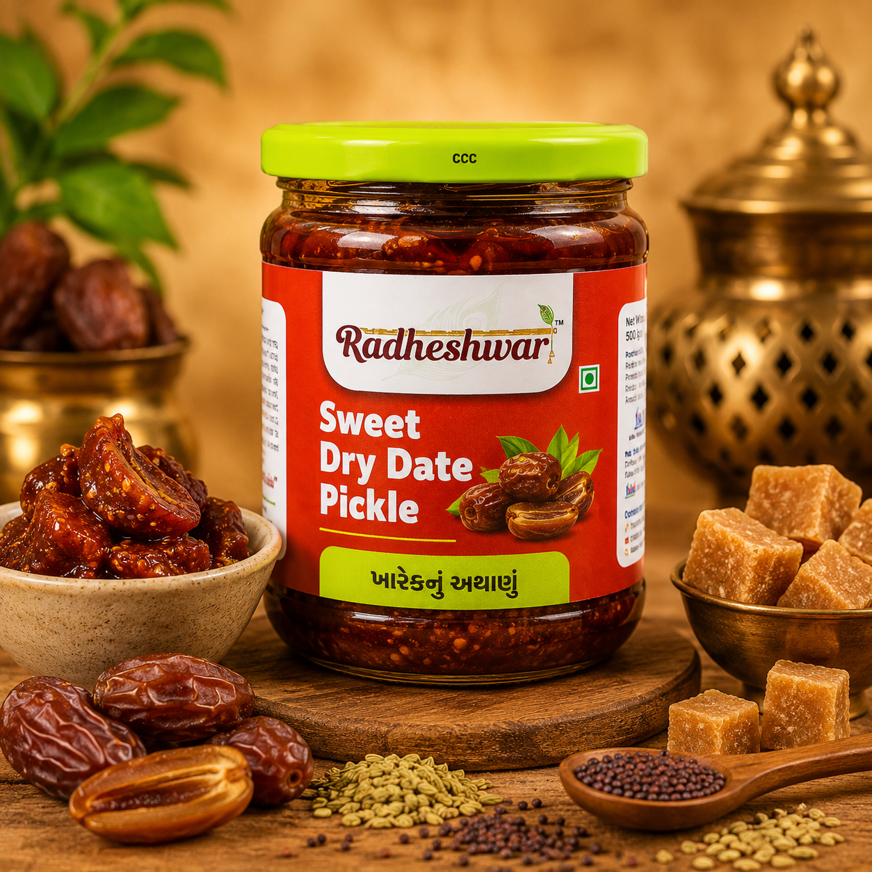 Sweet Dry Date Pickle (Kharek)
