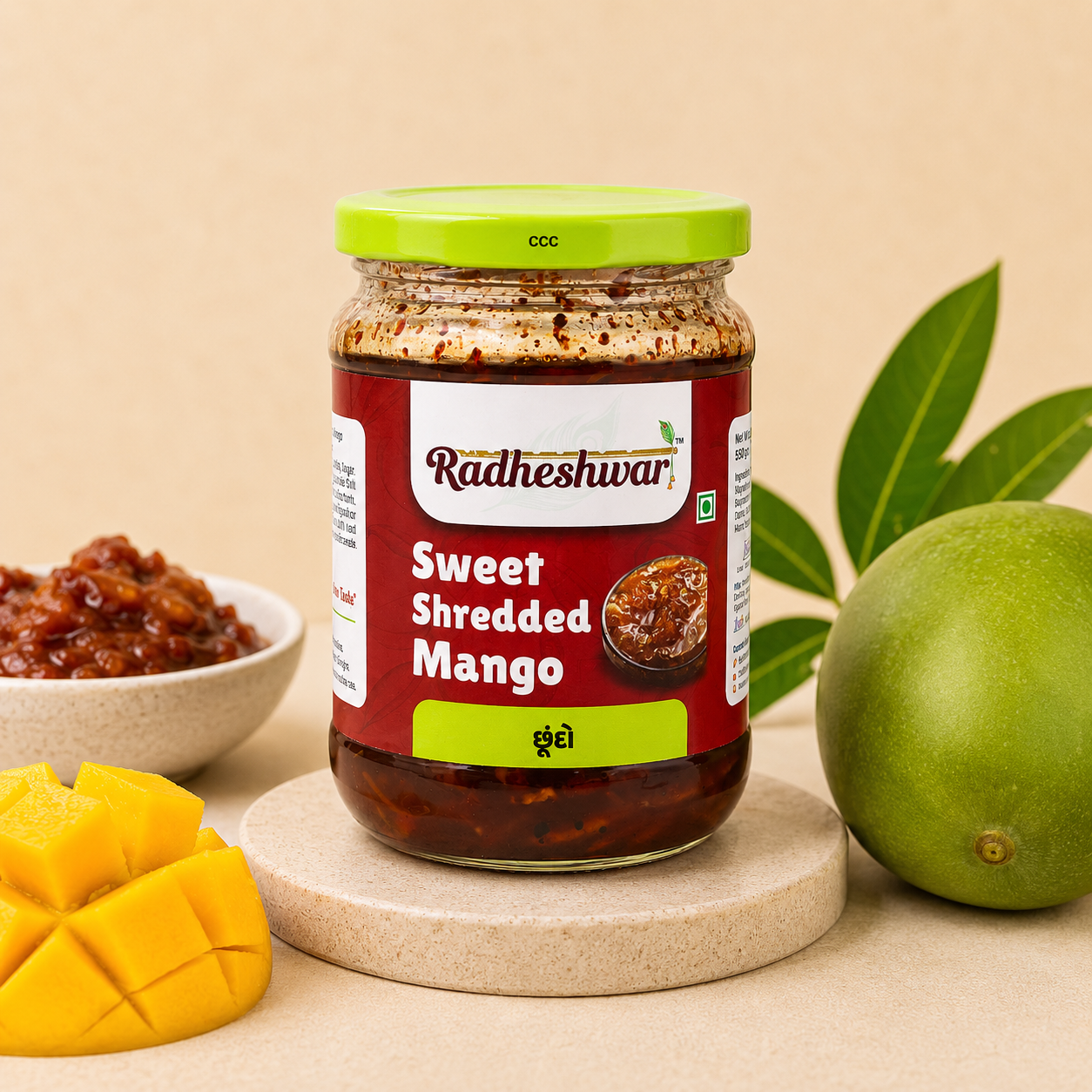 Sweet Shredded Mango (Chhundo)